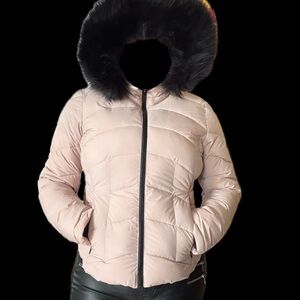 Calvin Klein Infinite Stretch Blush Puffer Jacket